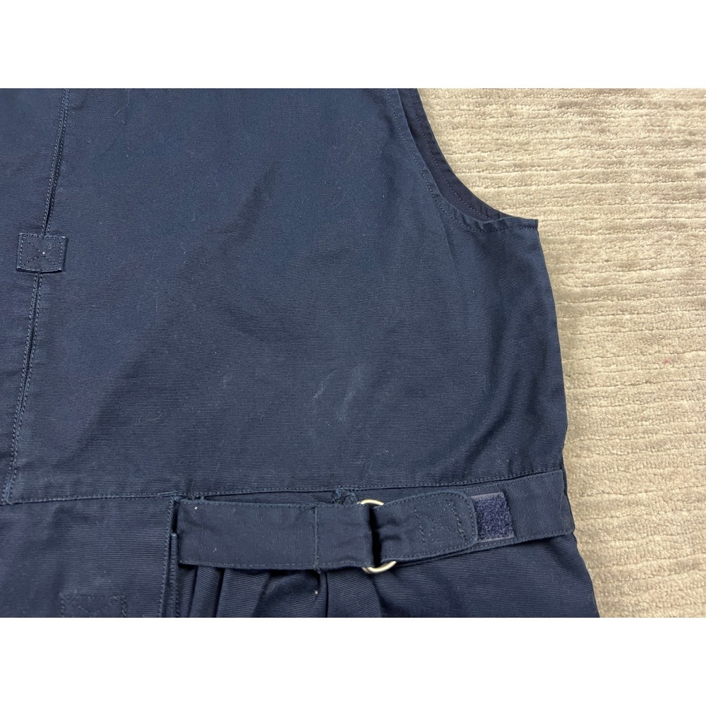 Woolrich Vest Mens L Navy Elite Series 4903 Tactical Utility Multi-Pocket Cotton - Picture 12 of 12